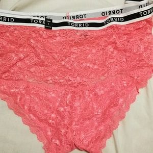 Torrid Lace cheeky panty size 5